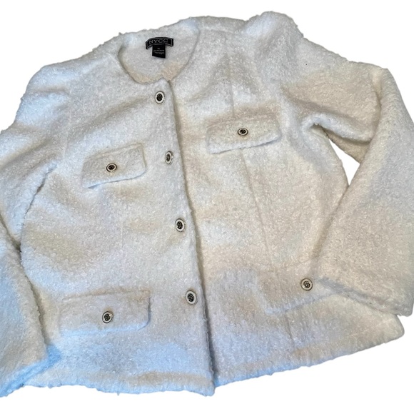 NYC Cream Teddy Jacket - Picture 2 of 6